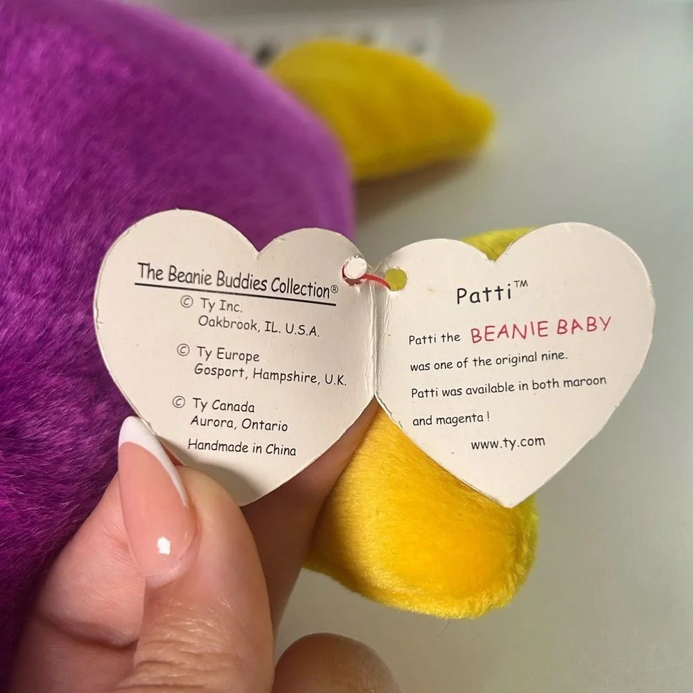 Ty Beanie Buddies Patti the Platypus - Picture 4 of 8